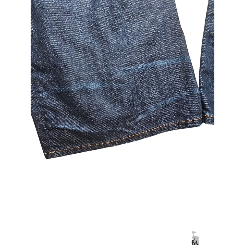Gap 1969 Men Dark Star Bootcut Jeans 38x32 Ringspun Cotton Denim Indigo 715511 - Picture 11 of 16
